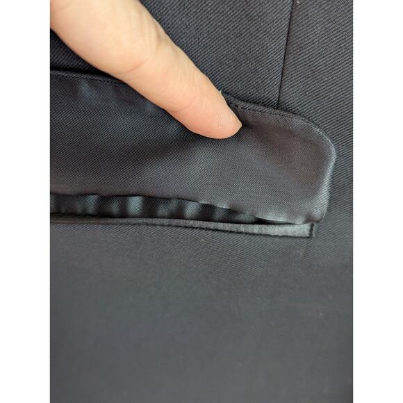 Calvin Klein Tuxedo Jacket 42S 100% Wool 2 Button Notch Lapel Double Vent - Picture 8 of 16